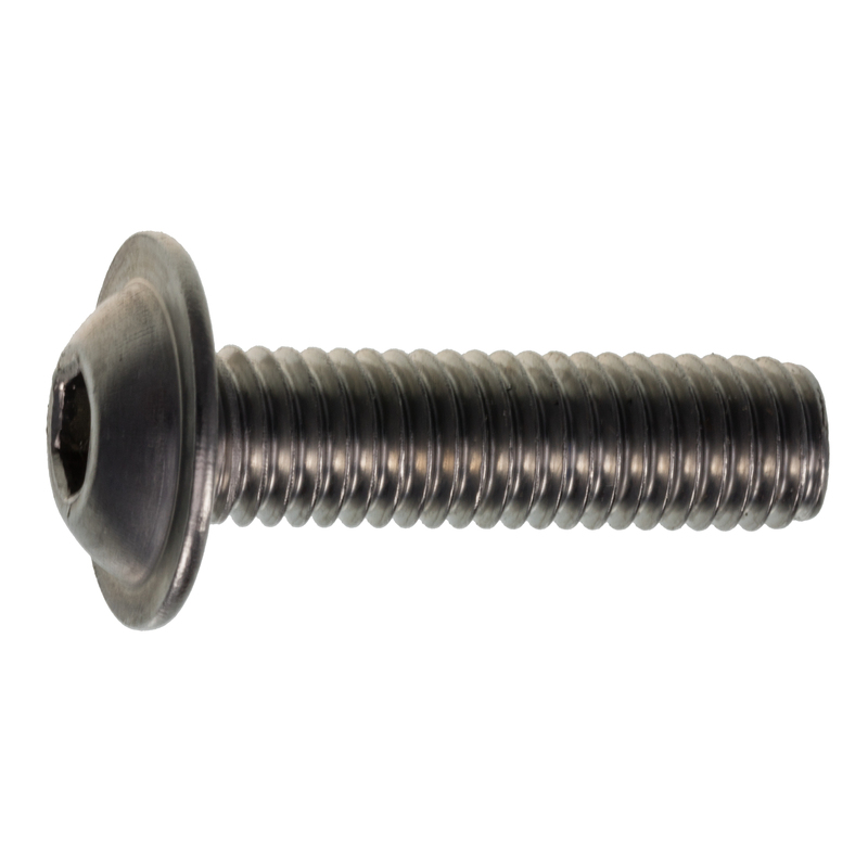 ŠROUB METRICKÝ BUTTON S LÍMCEM 10x30 imbus nerez